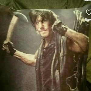 Daryl Dixon throw pillow